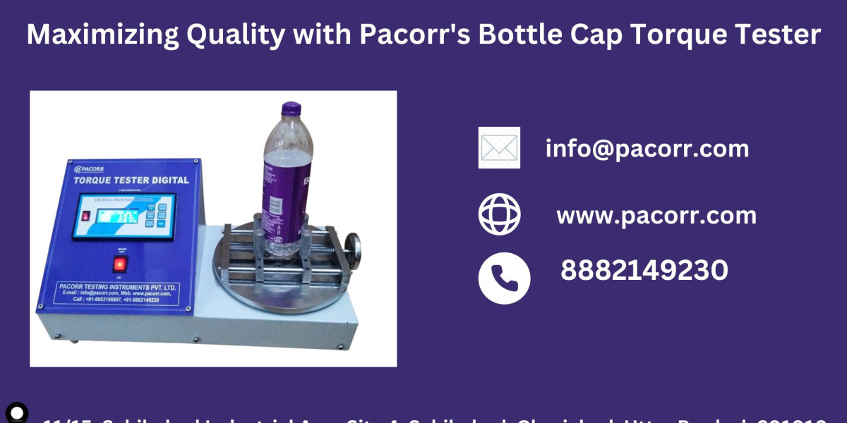 How a Bottle Cap Torque Tester Ensures Perfect Seal Tightness in Bottling Operations