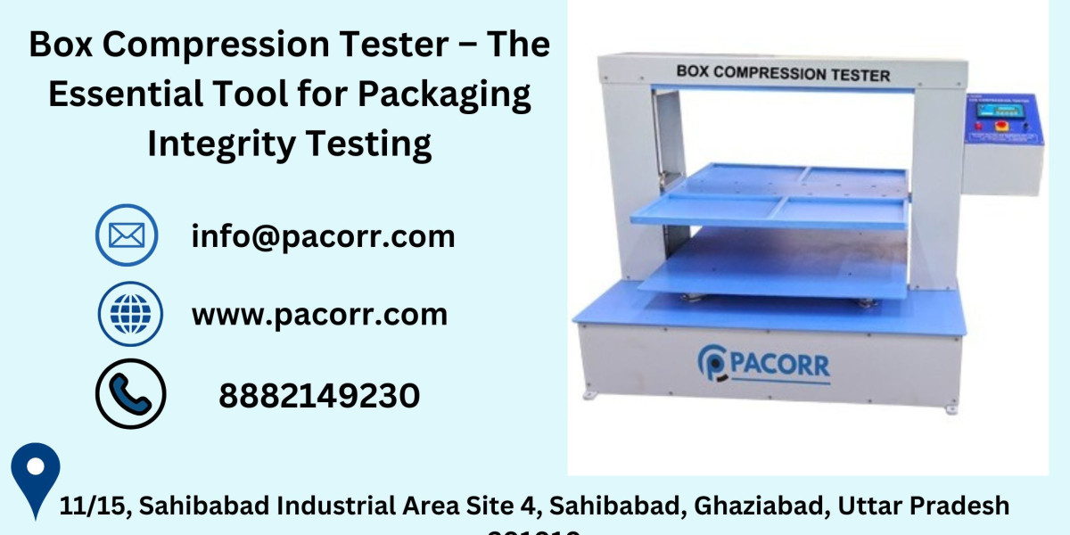 Pacorr's Box Compression Tester: The Benchmark for Packaging Strength and Durability